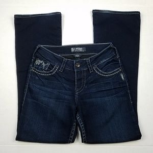 Silver Jeans Dark Wash Suki Bootcut